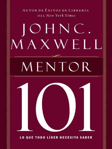 libro gratis Mentor 101 (Maxwell 101) (Spanish Edition)