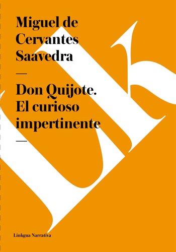 libro gratis Don Quijote. El curioso impertinente