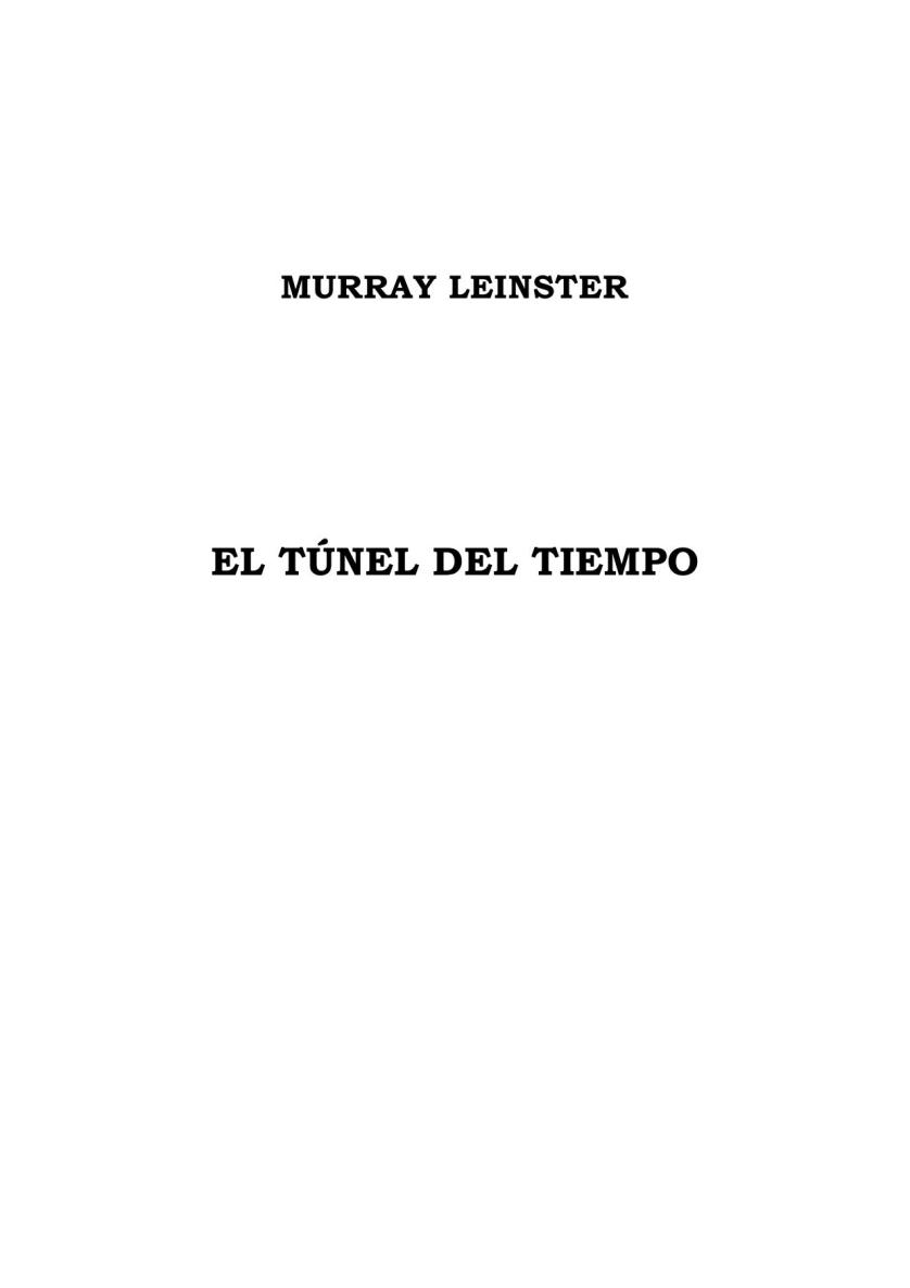 libro gratis El Tunel del Tiempo