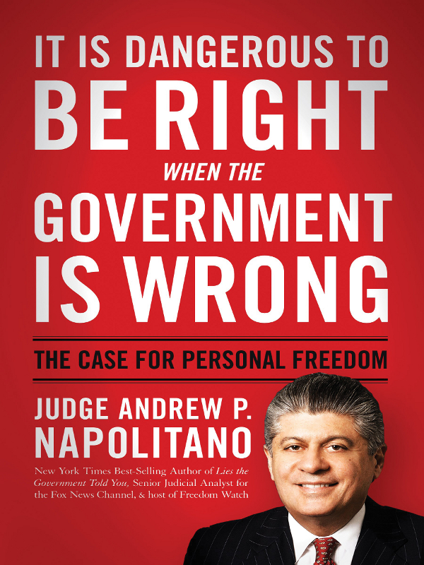 descargar libro It is Dangerous to Be Right When the Government is Wrong - The Case for Personal Freedom