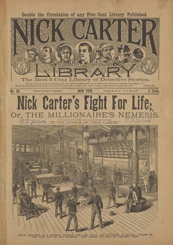 libro gratis Nick Carter's fight for life; or, The millionaire's nemesis