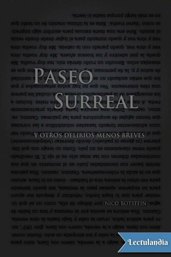 libro gratis Paseo surreal (y otros delirios menos breves)