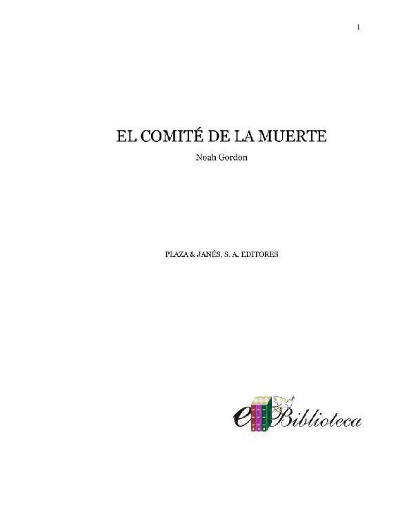 libro gratis El comite de la muerte