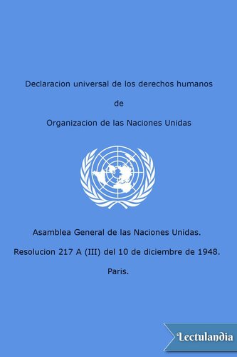 descargar libro Declaración universal de los derechos humanos