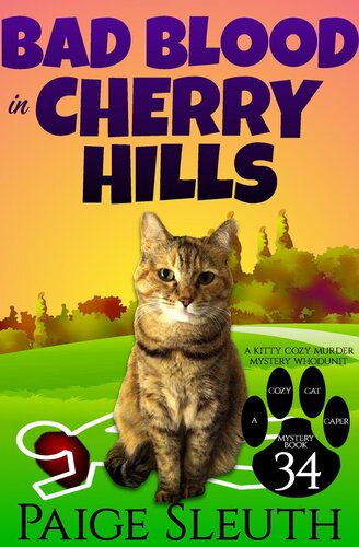 descargar libro Bad Blood in Cherry Hills: A Kitty Cozy Murder Mystery Whodunit