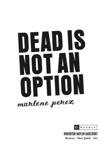 libro gratis Dead Is Not an Option