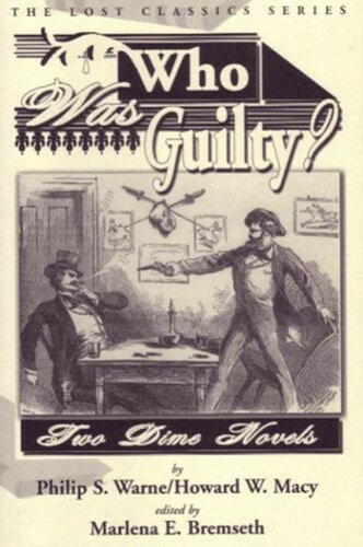 libro gratis Who Was Guilty? Two Dime Novels (2005)