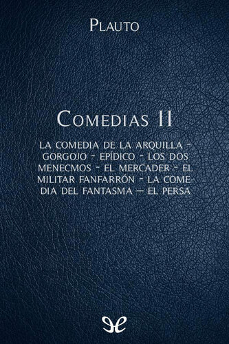 descargar libro Comedias II