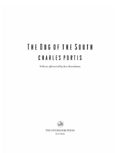 descargar libro Dog of the South