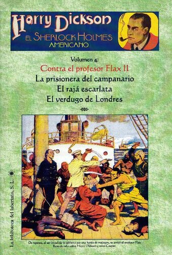 libro gratis Harry Dickson contra el profesor Flax II