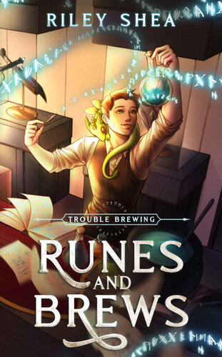 descargar libro Trouble Brewing: A Cozy Shopkeeper Fantasy (Runes & Brews Book 1)
