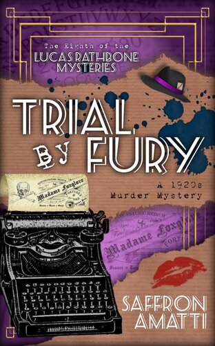 descargar libro Trial By Fury: A 1920s Murder Mystery (Lucas Rathbone Mysteries Book 8)