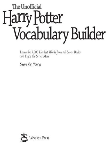 descargar libro The Unofficial Harry Potter Vocabulary Builder