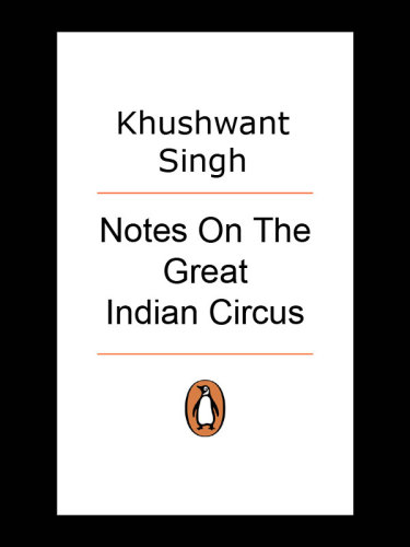 descargar libro Notes On the Great Indian Circus