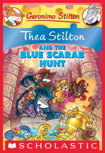 descargar libro Thea Stilton and the Blue Scarab Hunt (Thea Stilton #11): A Geronimo Stilton Adventure (Thea Stilton Graphic Novels)