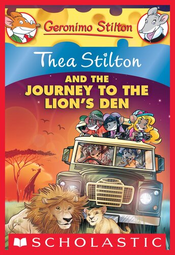 descargar libro Thea Stilton and the Journey to the Lion's Den (Thea Stilton #17): A Geronimo Stilton Adventure (Thea Stilton Graphic Novels)