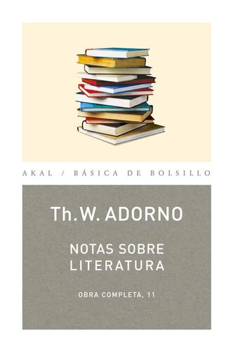 libro gratis Nota sobre Literatura: 11 (Básica de Bolsillo) (Spanish Edition)