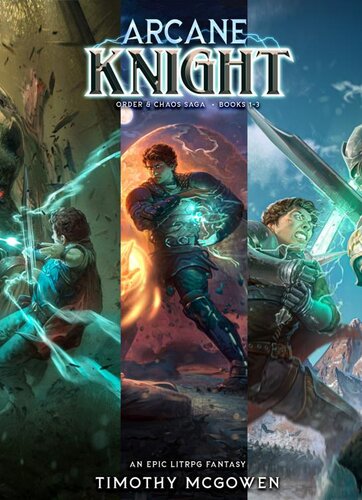 descargar libro Arcane Knight Omnibus Books 1-3: An Epic LitRPG Fantasy