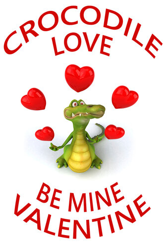 descargar libro Crocodile Love, Be Mine Valentine: A Children's Picture Book