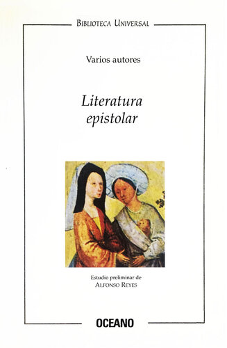 libro gratis Literatura epistolar