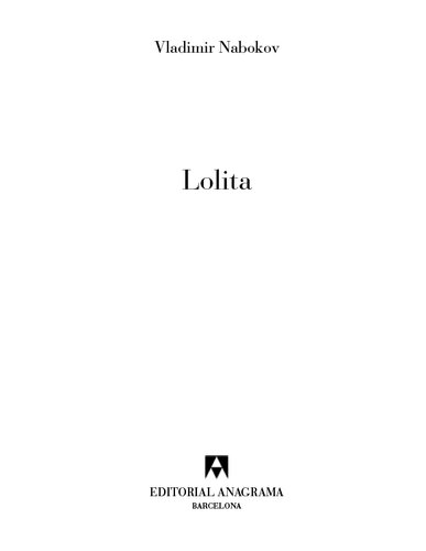 libro gratis Lolita [ed.: Primera edición]