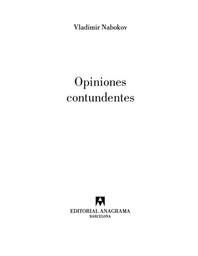 descargar libro Opiniones contundentes