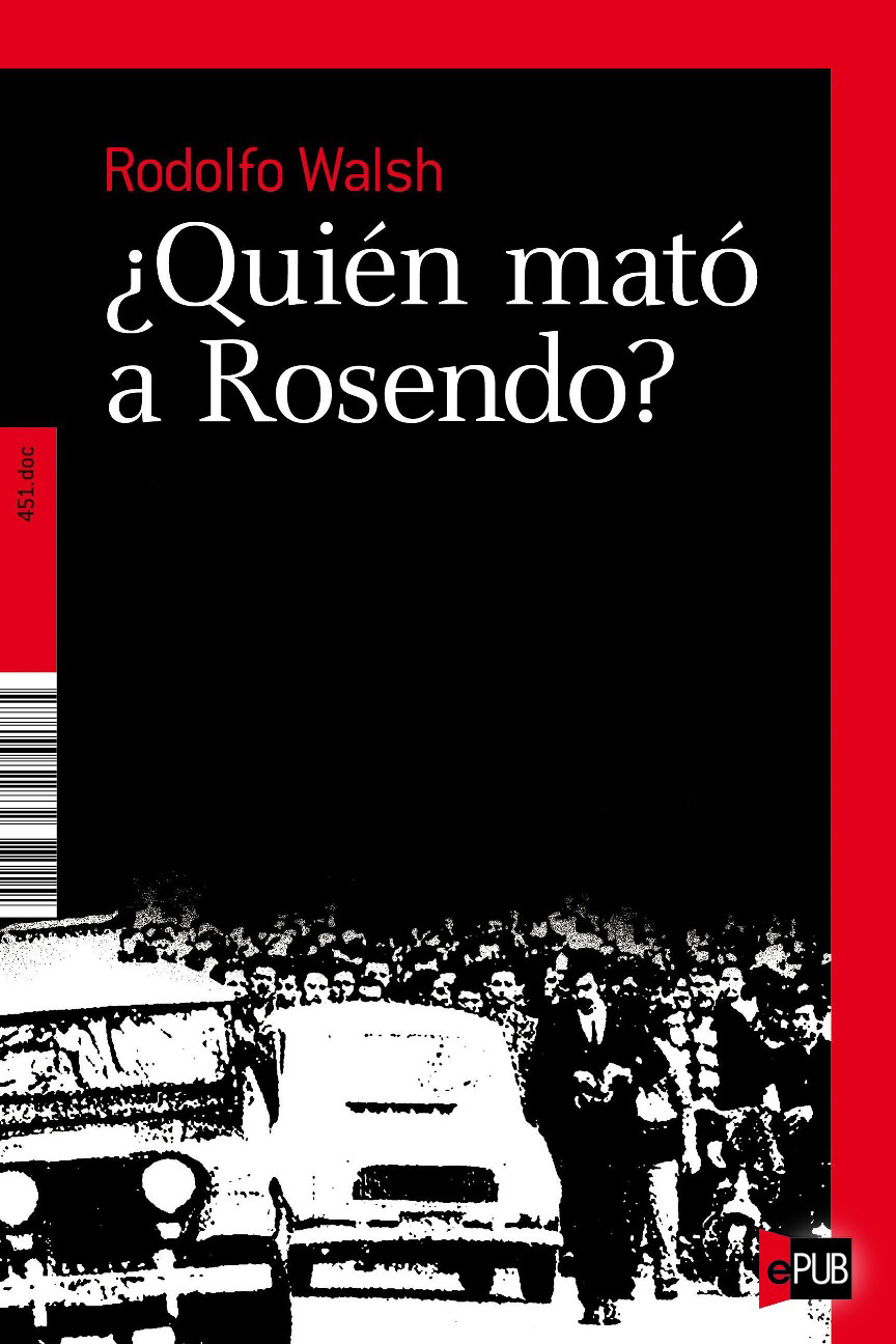 libro gratis ¿Quién mató a Rosendo?