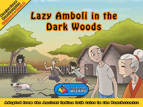 descargar libro Lazy Amboli in the Dark Woods: Adapted from the Ancient Indian folk tales in the Panchatantra [ed.: ? Read-Along ebook. ?]