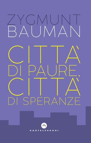 descargar libro Città di paure, città di speranze